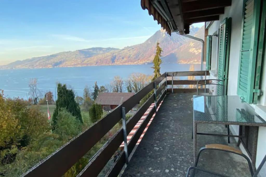 Lakeview Studio Krattigen Εξωτερικό φωτογραφία
